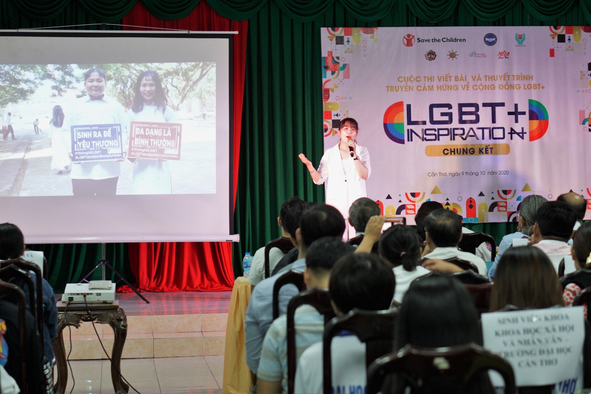 for the first time contest inspiring learn about lgbt community organized in can tho